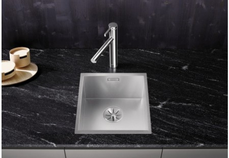 Мойка Blanco Zerox 340-IF Durinox® нержавеющая сталь полированная клапан-автомат InFino 523096