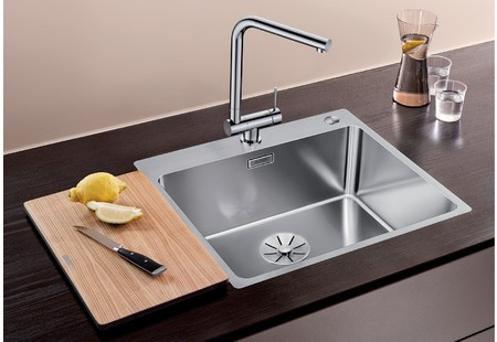 Мойка Blanco Andano 500-IF-A нержавеющая сталь полированная клапан-автомат InFino 525245