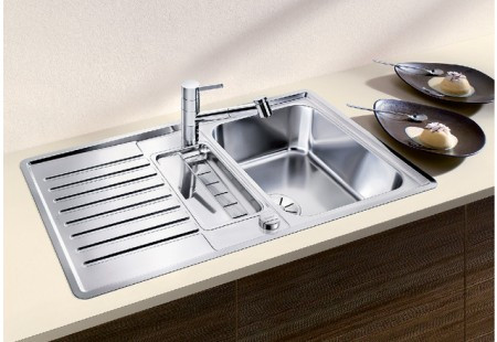 Мойка Blanco Classic PRO 5 S-IF InFino® нержавеющая сталь полированная клапан-автомат InFino 523663