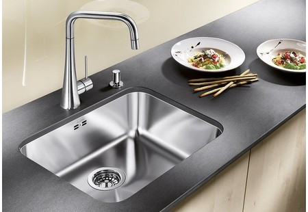 Мойка Blanco Supra 500-U нержавеющая сталь полированная 518205