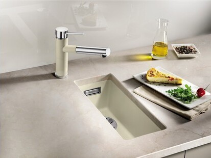 Смеситель Blanco KANO SILGRANIT жемчужный 525035