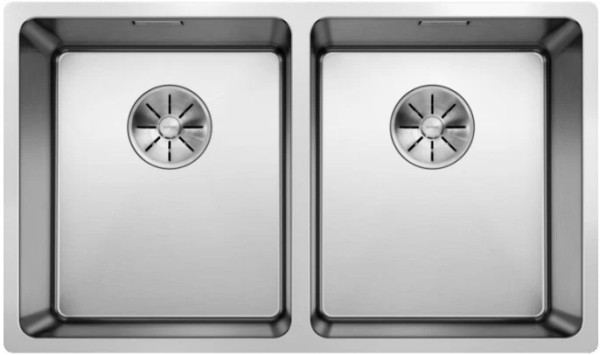 Мойка Blanco Andano 340/340-U нержавеющая сталь полированная клапан-автомат InFino 522983