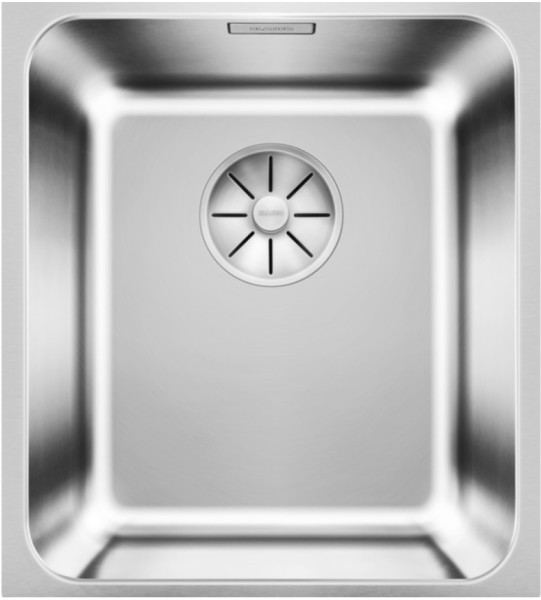 Мойка Blanco Solis 340-IF нержавеющая сталь полированная клапан-автомат InFino 526116