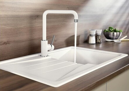 Смеситель Blanco MILI SILGRANIT белый 525127