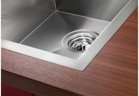 Мойка Blanco Zerox 400-IF/A нержавеющая сталь полированная клапан-автомат InFino 521629