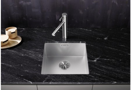 Мойка Blanco Zerox 400-U Durinox® нержавеющая сталь полированная клапан-автомат InFino 521558