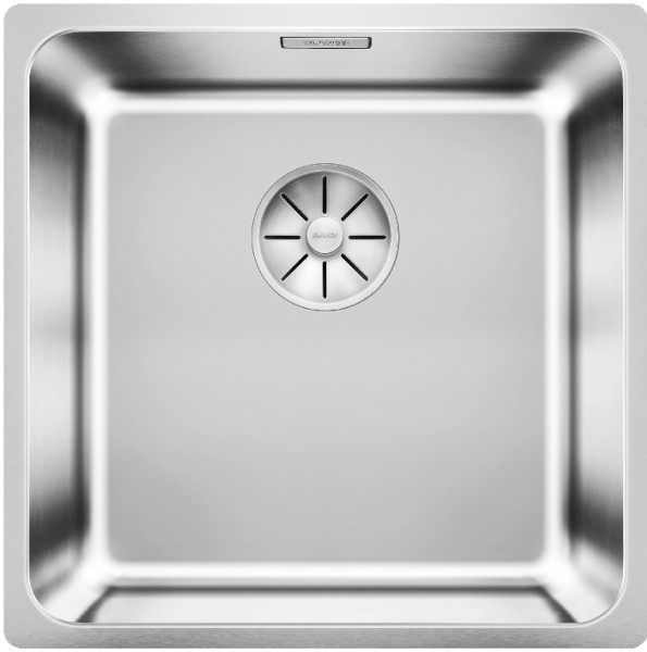 Мойка Blanco Solis 400-U нержавеющая сталь полированная клапан-автомат InFino 526117