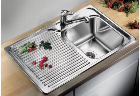 Мойка Blanco Classic 40 S крыло нержавеющая сталь чаша слева 511125