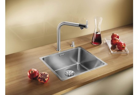 Мойка Blanco Andano 400-IF нержавеющая сталь клапан-автомат InFino 522957