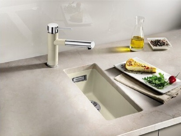 Смеситель Blanco KANO SILGRANIT белый 525030