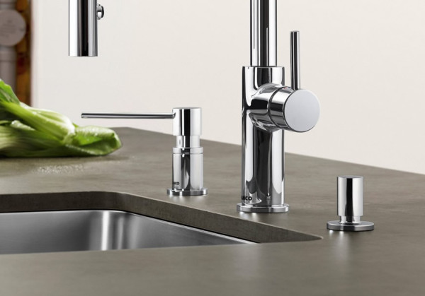 Дозатор для жидкого мыла Бланко Lato хром 525808 Дозатор для жидкого мыла Blanco Lato хром 525808