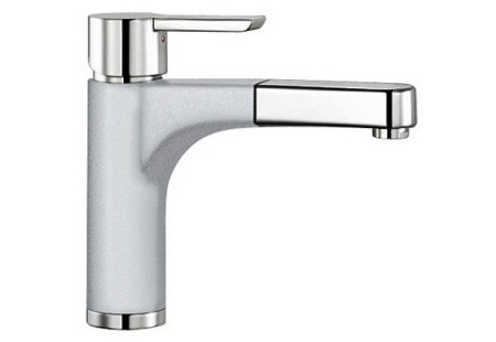 Смеситель Blanco Pylos-S chrome/Silgranit белый 512970