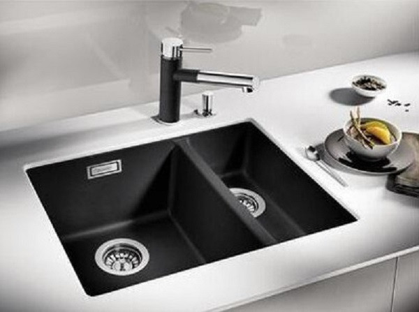 Мойка Blanco ROTAN 340/160-U черный 526096