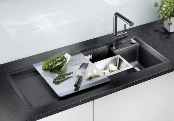 Смеситель Blanco Linus-S Silgranit антрацит 516688