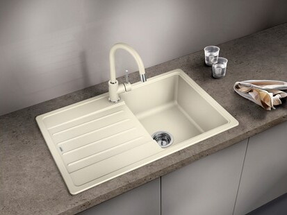 Смеситель Blanco MIDA-S SILGRANIT матовый черный 526653