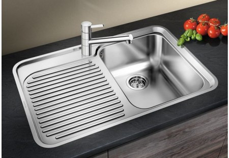 Мойка Blanco Classic 4S-IF крыло нержавеющая сталь полированная чаша справа 518766