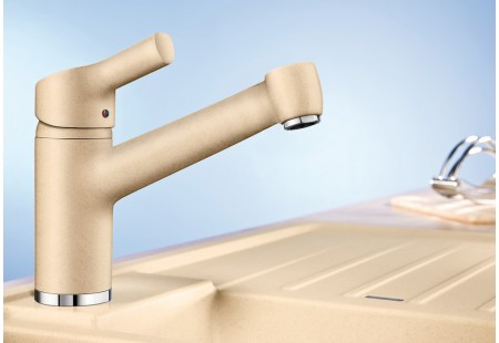 Смеситель Blanco Elipso II Silgranit темная скала 518788