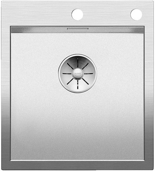 Мойка Blanco Zerox 400-IF/A нержавеющая сталь полированная клапан-автомат InFino 521629