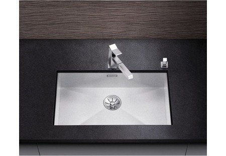 Мойка Blanco Zerox 700-U нержавеющая сталь полированная клапан-автомат InFino 521593