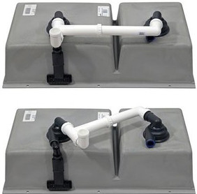 Мойка Blanco SUBLINE 480/320-U кофе клапан-автомат InFino 523593