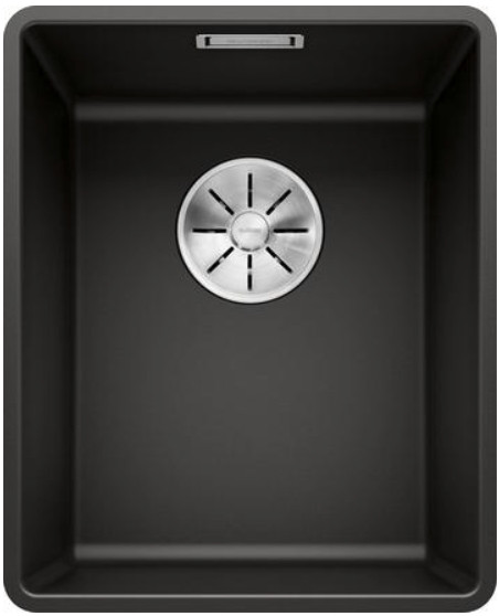 Мойка Blanco SUBLINE 320-F черный клапан-автомат InFino 525982