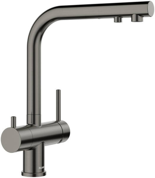 Смеситель Бланко Fontas II сатин темная сталь 527736 Смеситель Blanco Fontas II сатин темная сталь 527736