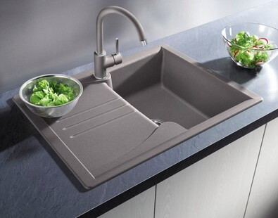 Смеситель Blanco MIDA Silgranit темная скала 524209