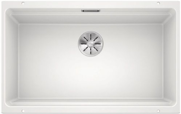 Мойка Blanco Etagon 700-U SILGRANIT® PuraDur® белый клапан-автомат InFino 525171