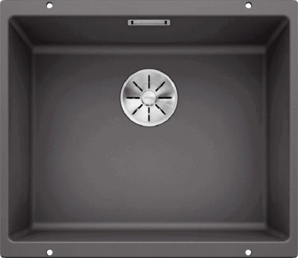 Мойка Бланко SUBLINE 500-U SILGRANIT темная скала клапан-автомат InFino 523433 Мойка Blanco SUBLINE 500-U SILGRANIT темная скала клапан-автомат InFino 523433
