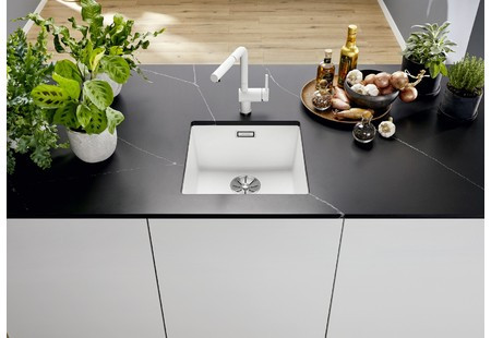 Мойка Blanco SUBLINE 400-U SILGRANIT кофе клапан-автомат InFino 523431