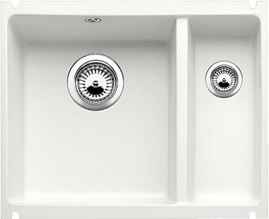 Мойка Blanco SUBLINE 350/150-U белый глянцевый 514522