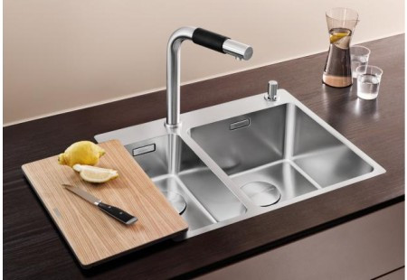 Мойка Blanco Andano 340/180-IF/A нержавеющая сталь полированная чаша справа 522996